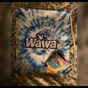 Wawa Drawstring bag + Koozie